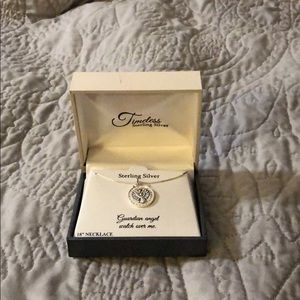 18” Sterling Silver “Guardian Angel” Necklace